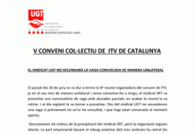 6ª reunió negociadora del conveni de ITV