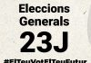 El 23 de juliol vota. i vota partits que defensin les nostres conquestes socials i laborals